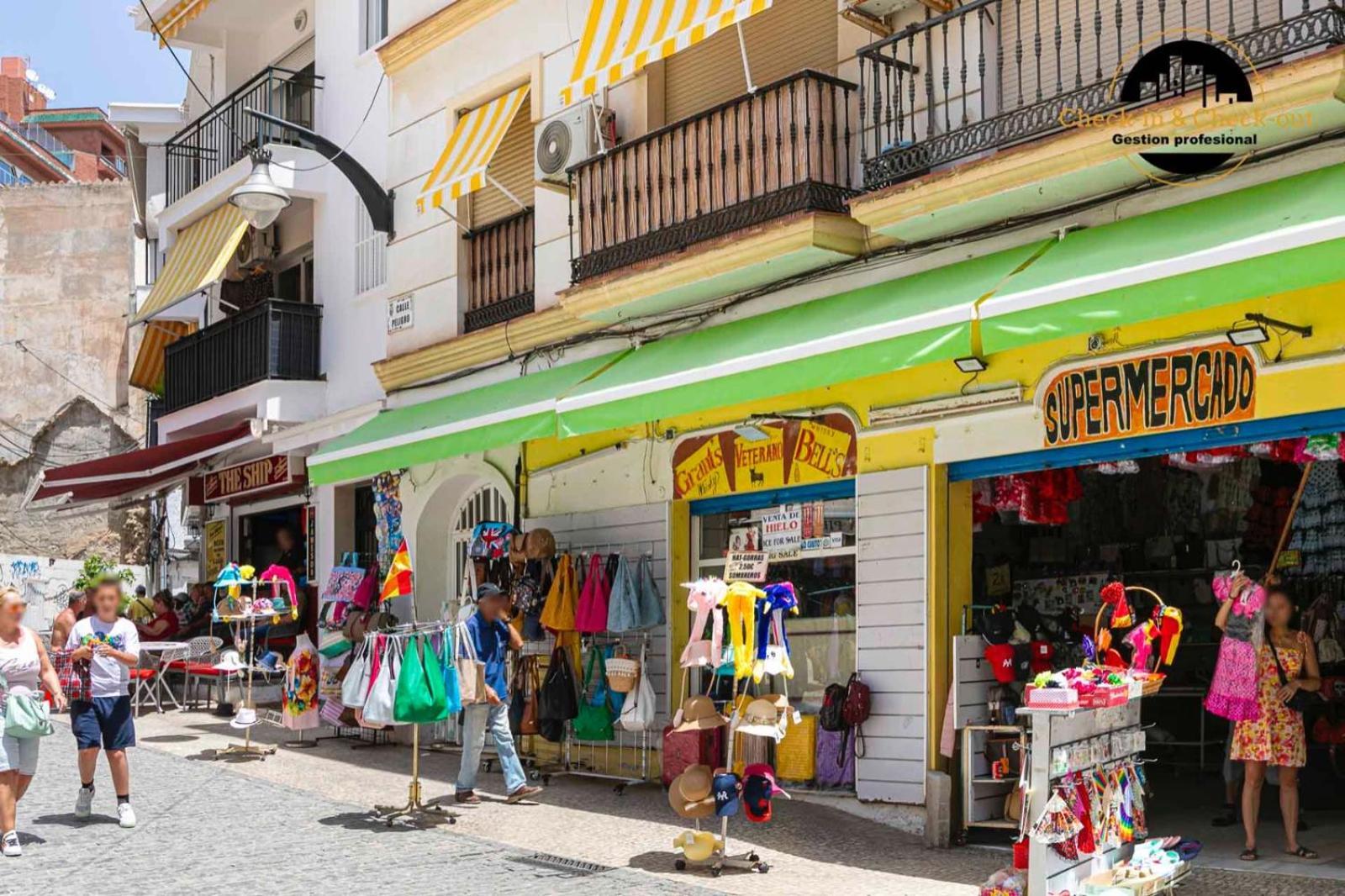El Bajondillo Beach A 30 Metros De La Playa Torremolinos Eksteriør billede